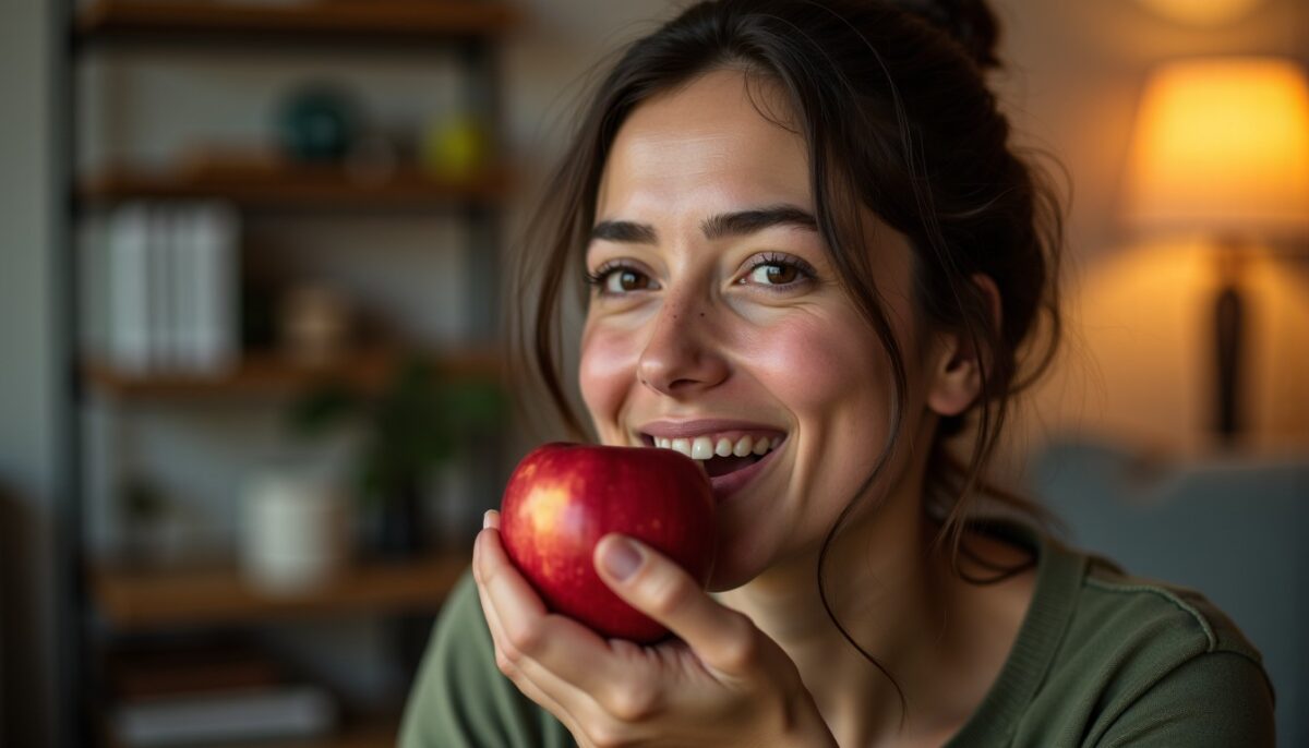 Manger une pomme le soir : bienfaits, précautions et conseils pratiques pour mieux digérer