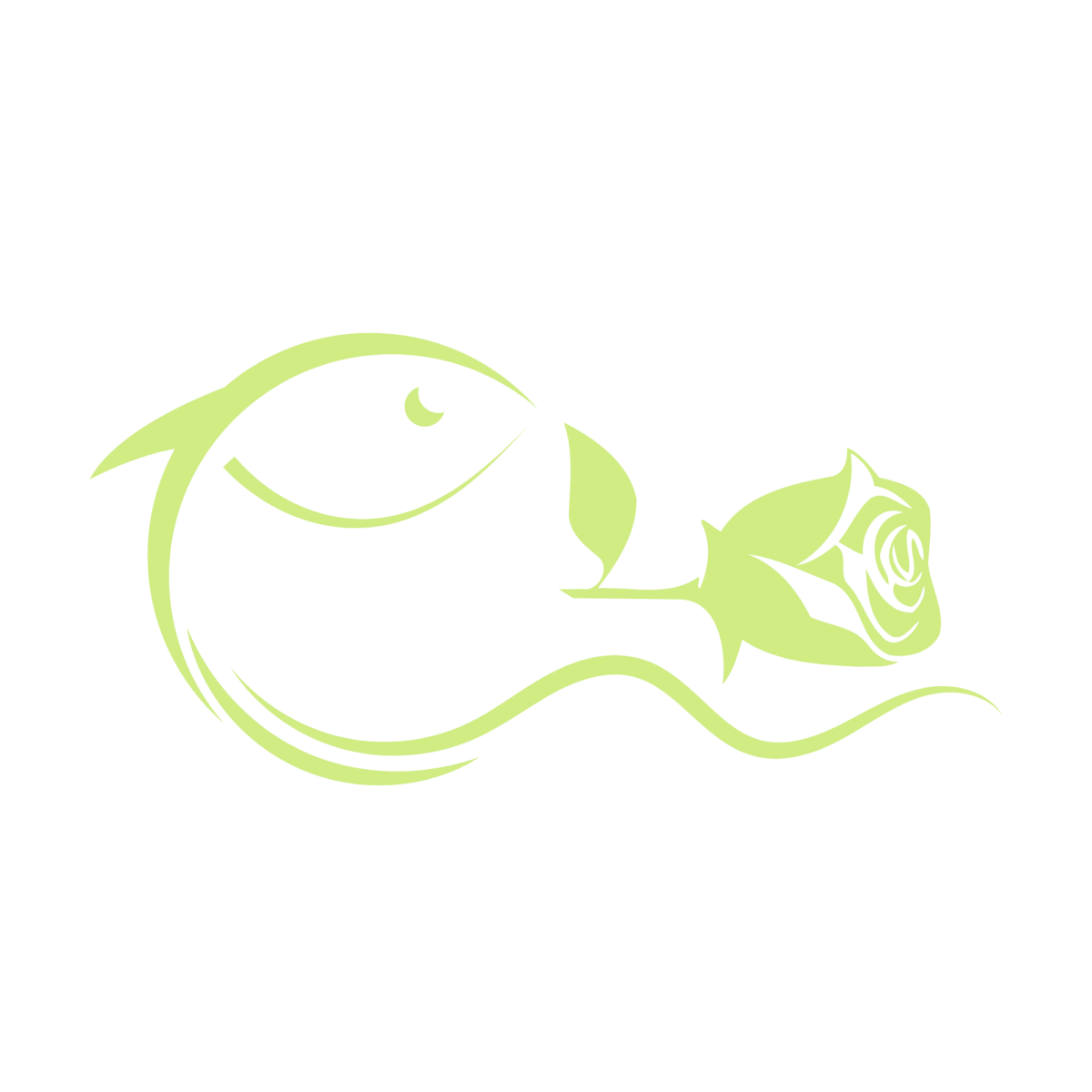 Logo le poisson et la rose